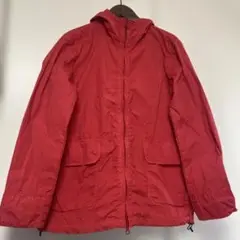 NATURAL LAUNDRY 赤ナイロン100%ジャンパー
