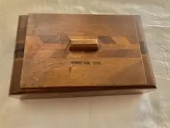アメリカ製寄せ木箱(MORRIS DAM TENN?)