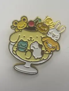 ポムポムプリン　ポップアップ　トレーディングピンズ　ピンバッジ　シークレット