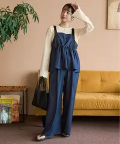 FREAK'S STORE ベルトキャミソール パンツ セットアップ