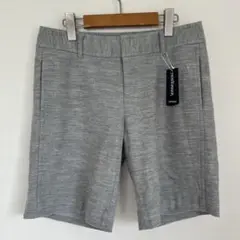 【美品】NEW YORKER (11) ハーフパンツ ショート グレー ウール混