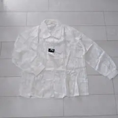 花兆 HANACHOU COLLECTION 長袖ブラウス サイズ9 ホワイト