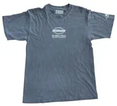 00s Y2K SaGe グラフィックプリント フェード tシャツ