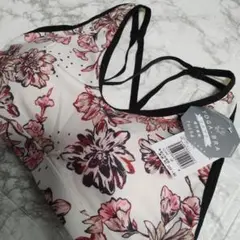 グンゼ　tuche 　ヨガブラ スポーツブラ　花柄　M 新品