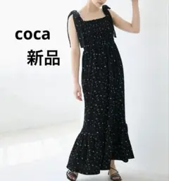 COCA シボシャーリングワンピース