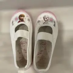 アナとエルサ 上履き　17cm