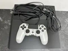 ジャンク　PlayStation 4 本体 ホワイトコントローラー付き