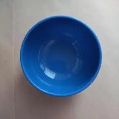 カーズ デザイン 青い茶碗 直径約15cm