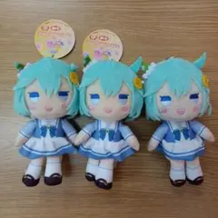 タグ付有 ウマ娘 サイレントスズカ フォルメイツぬいぐるみ 3点　ばら売り不可