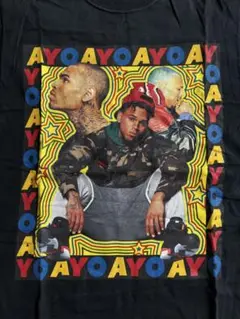 クリスブラウン　ayo ラップTシャツ