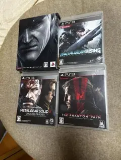 PS3ソフト　メタルギアシリーズ4点セット