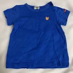ミキハウスHot Biscuit 青 Tシャツ サイズ80