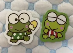 スシロー はぴだんぶい コラボピック　けろっぴ　2種セット