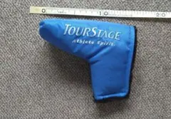 Tourstage パター用ヘッドカバー 青