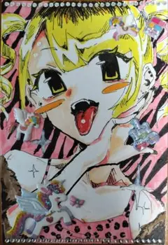 手描きイラスト　アナログイラスト　オリジナル