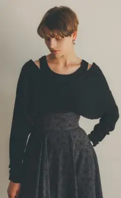CLANE CACHE COEUR LAYER KNIT TOPS