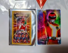 全スーパー戦隊展　トレーディング箔押しクリアカードB ターボレンジャー