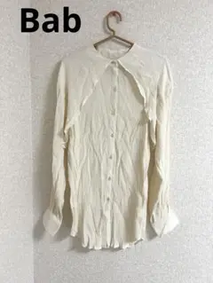 Bab☆楊柳ケープライクフレアシャツ
