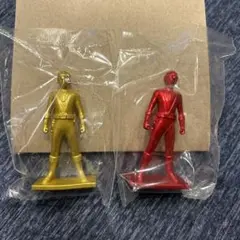 スーパー戦隊 フィギュア付きチョコスナック　ゴーオンレッド　2種