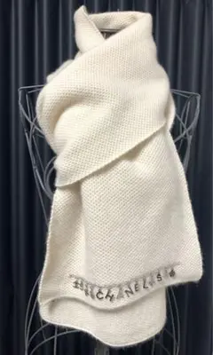 シャネル CHANEL マフラー ココマーク ロゴマーク カシミヤ レア物