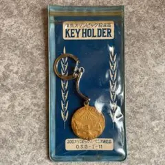 【美品・箱付き】コーチ／1964年 東京オリンピック記念 キーリング 美品・箱付き】コーチ／1964年 東京オリンピック記念 キーリング