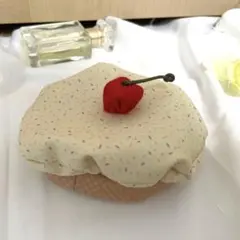20cm ぬいぐるみ　ハンドメイド　帽子　アイスクリームベレー帽　無属性