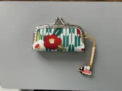 ★特別価格★がま口印鑑ケース 華より団子 金のパンダ桜あん Ｖｅｒ．