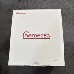 【新品・未使用】docomo home5G HR02ダークグレー NTTドコモ