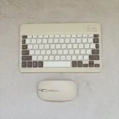 スリーコインズ ワイヤレスキーボード マウス付き