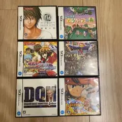 おいでよ どうぶつの森 などDSソフト6本まとめ売り
