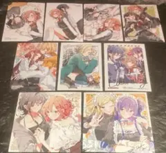 ささやくように恋を唄う ゲーマーズ特典 コンプ 1〜9 セット ブロマイド 色紙