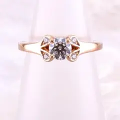 ★Cartier★ バレリーナ ソリテール ダイヤリング 750PG