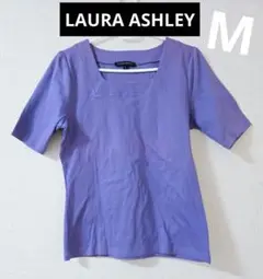 LAURA ASHLEY パープル Tシャツ M