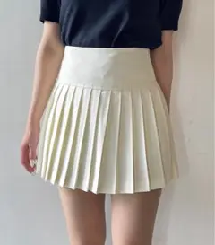 NOMAE ロー切替ミニプリーツスカパン