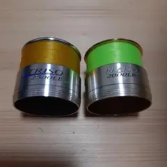 人気ブランド ダイワ トライソ プレイソ レバーブレーキリールスプール 2点