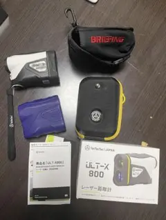 TecTecTec距離測定器ULT-X800 BRIEFING カバー付き