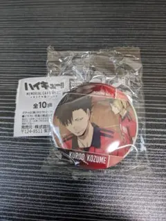 アニメ ハイキュー!! 音駒高校 黒尾鉄朗 孤爪研磨 メモリアル缶バッジ３ガチャ
