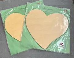 Gakunann 木製ハート型マウスパッドセット