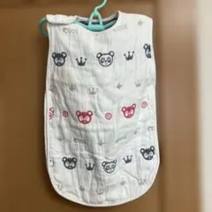 ベビー　スリーパー　Mサイズ クマ柄