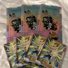 最強ジャンプ 付録 遊戯王 ドラゴンボール カード 鬼滅の刃