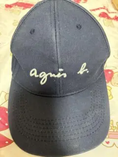 agnès b. ベースボールキャップ　ネイビー　レディース