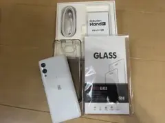 楽天ハンド5G本体 + 純正付属品 + 楽天ハンドケース + 専用ガラスフィルム