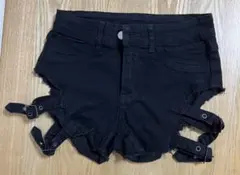 ブラックショートパンツ XS