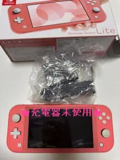 Nintendo Switch Lite ピンク 充電器未使用