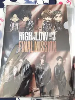 HIGH&LOW CLAMPコラボ クリアファイル