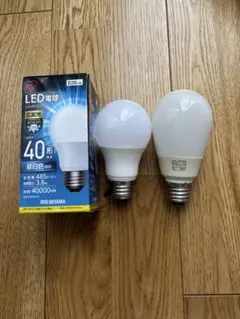アイリスオーヤマ E26 LED電球　おまけつき