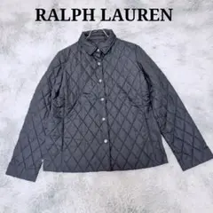 【美品】RALPH LAUREN ラルフローレン キルティングジャケット 黒 F