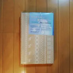 鹿柄 敷布団カバー シングルサイズ 105cm x 205cm