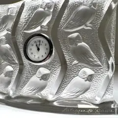 ラリック　置き時計　LALIQUE ジェイコブ＆コー、ブガッティ、ラリックがコラボレーション