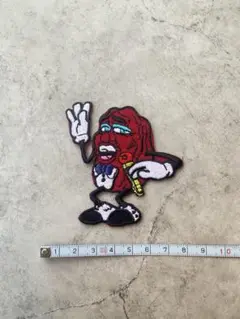 アイロンワッペン☆カリフォルニアレーズン　アメリカン雑貨アメキャラ古着ストリート